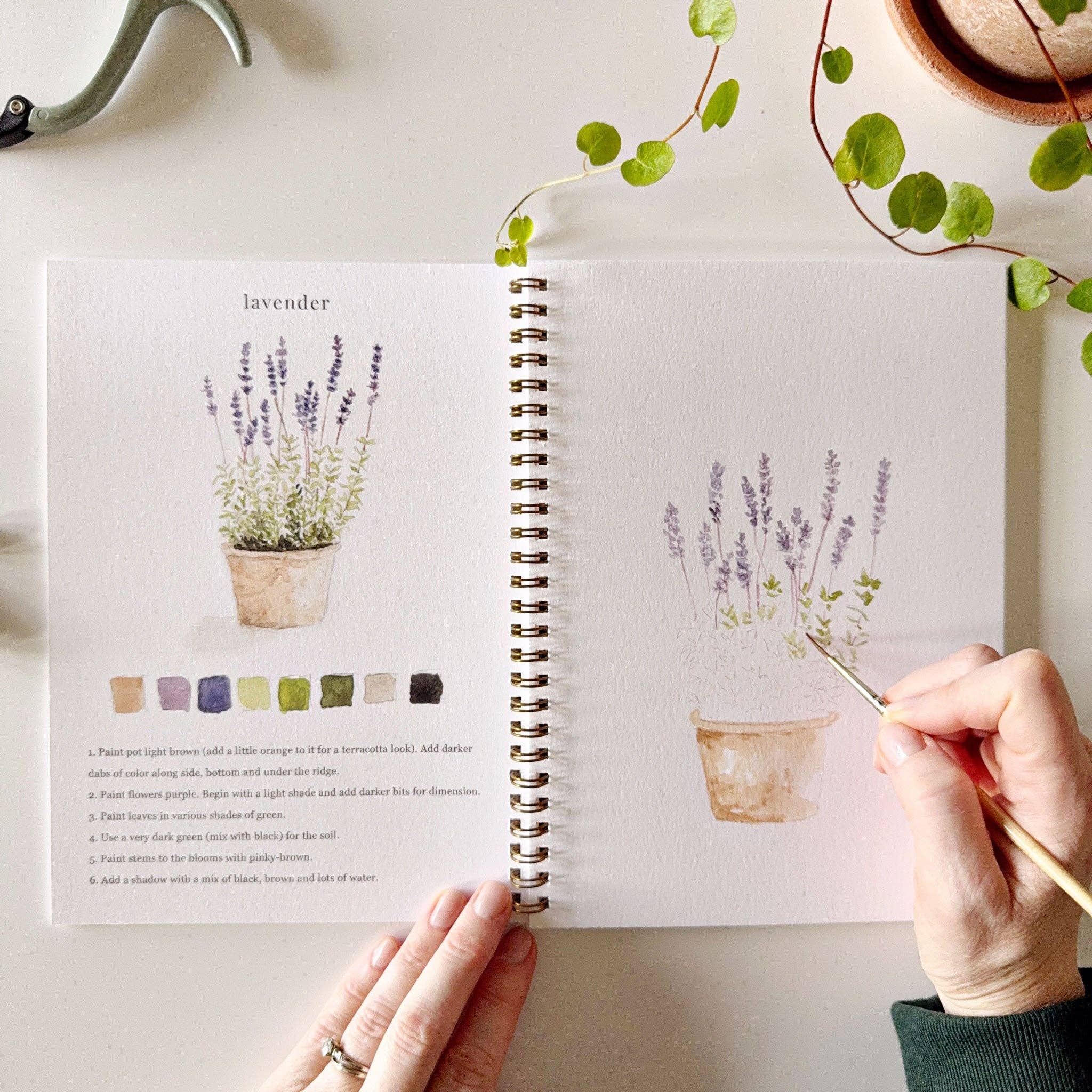 Watercolor Workbook | Garden