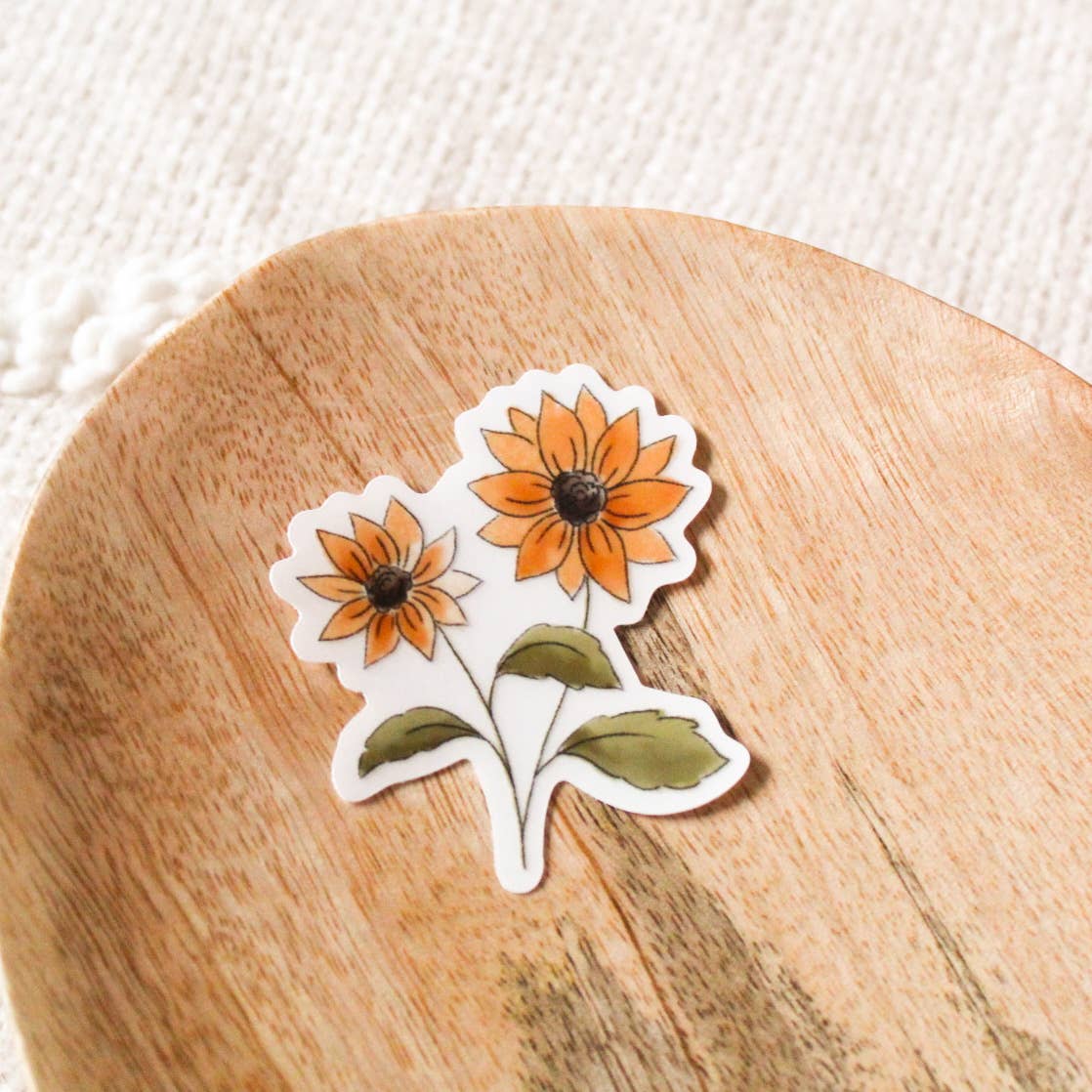 Clear Rudbeckia Sticker