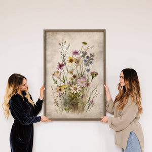 Gathered Wildflowers II | 24" x 36"