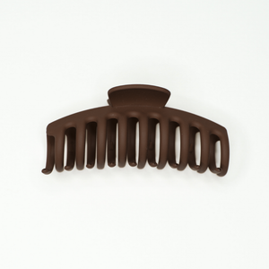 Matte Hair Claw | Chocolate