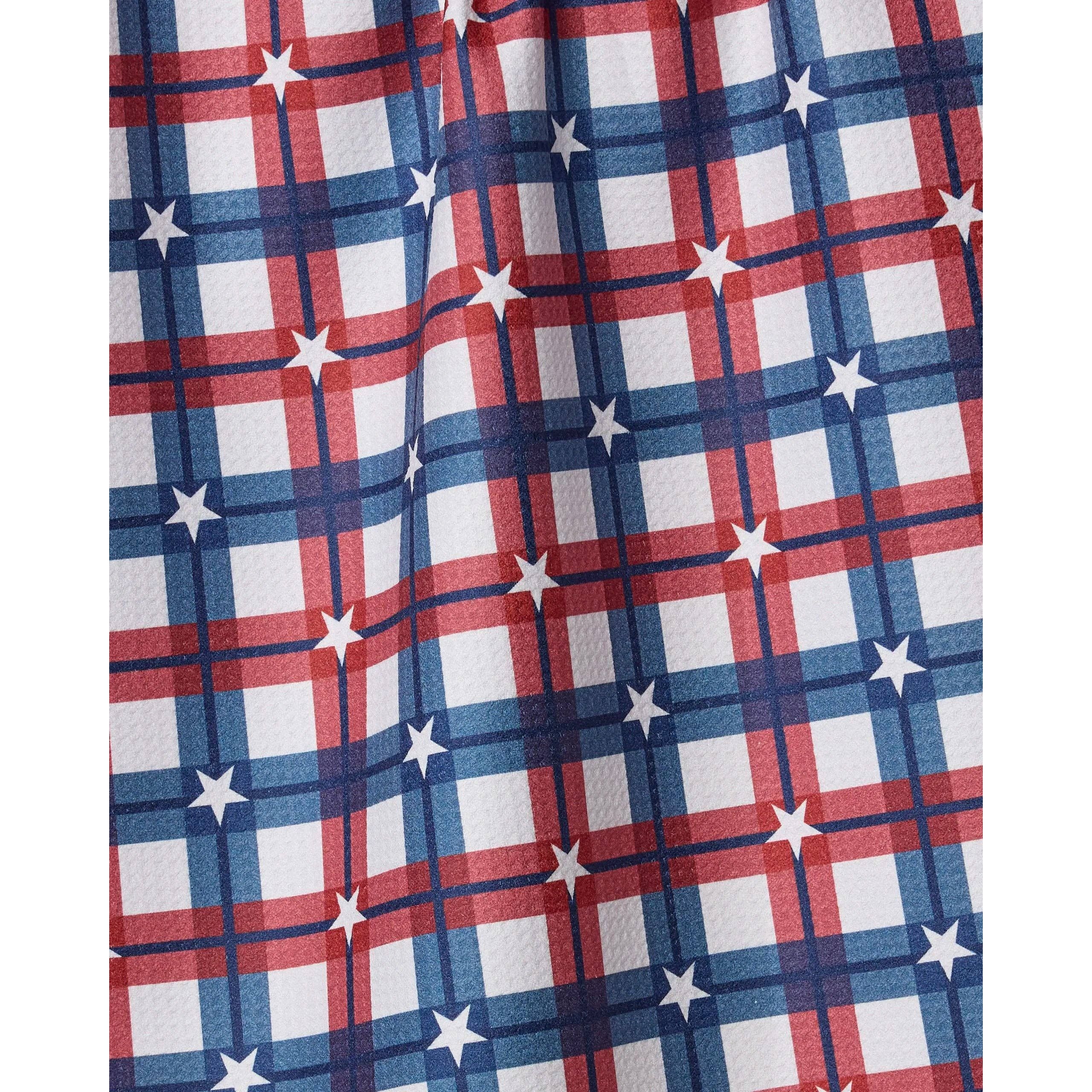 Geometry - Backyard Picnic Tea Towel