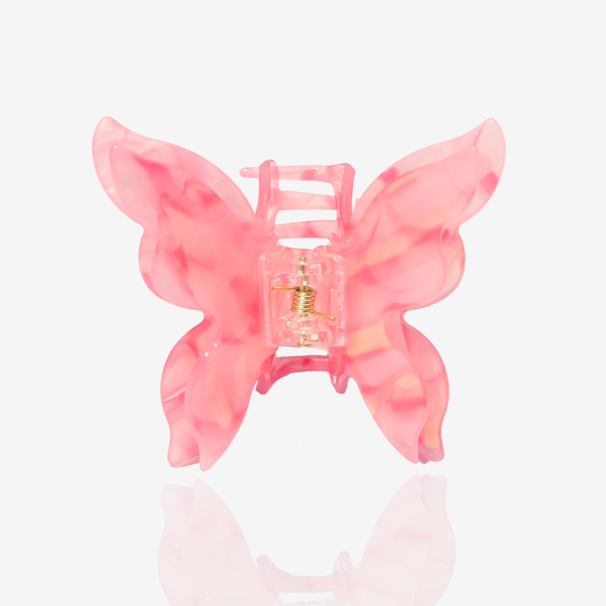 Flutter Butterfly Hair Claw Clip | Mossy Pink