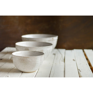 Gathering Bowl | Antique White - Large