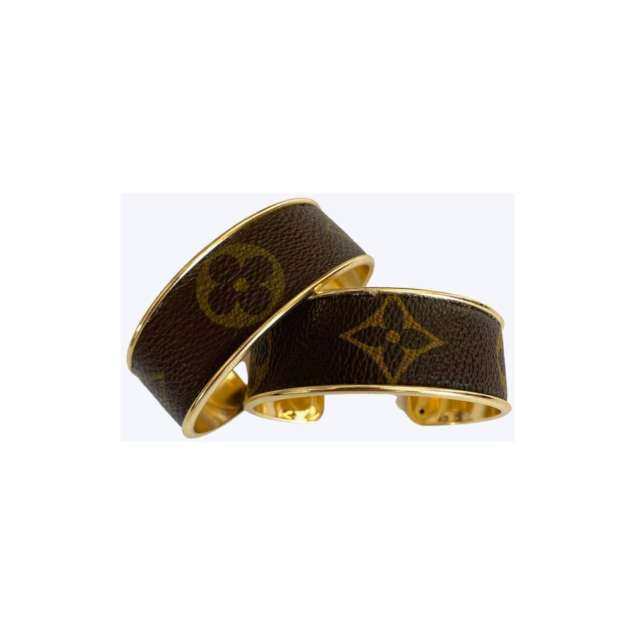Up-Cycled Channel Cuff Bracelet | Louis Vuitton