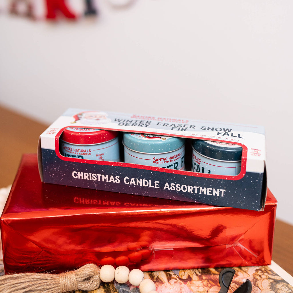 Santa's Naturals | Mini Candle Trio