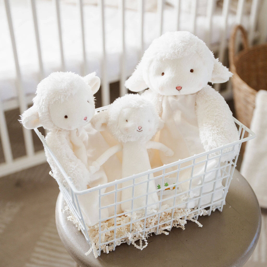Friendly Chime Rattle - White lamb