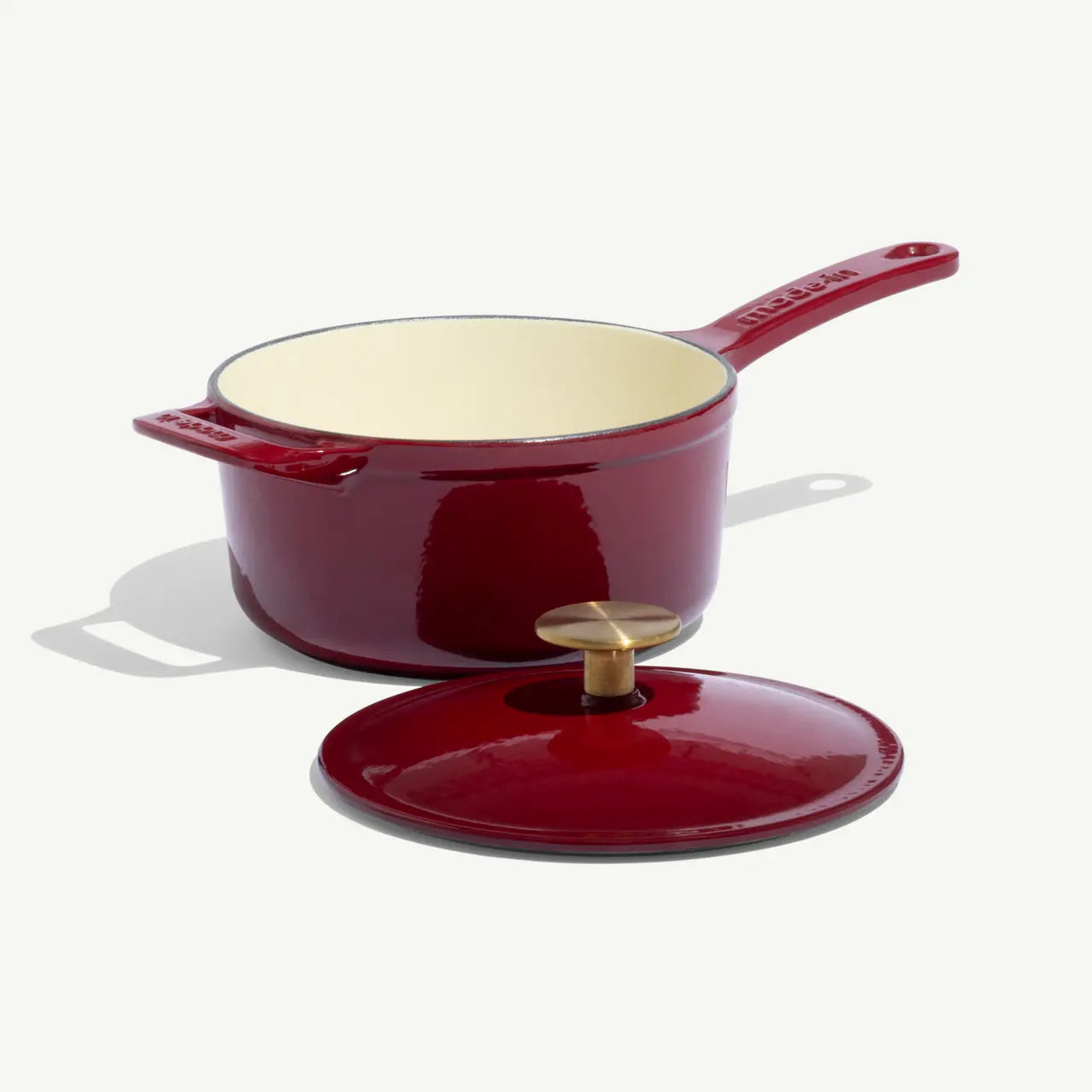 Enameled Cast Iron Saucepan |  2 Qt