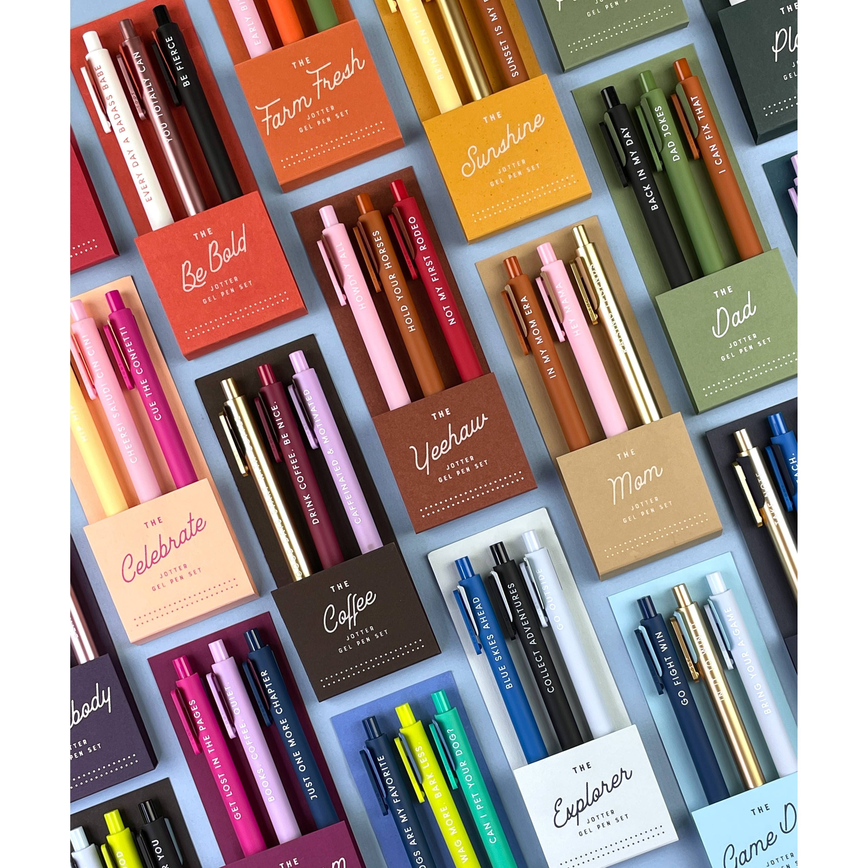 S/3 Gel Pens | Dad Jotter Set