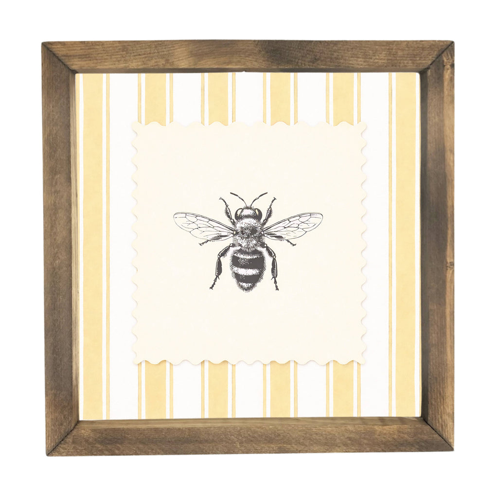 Bee Framed Art