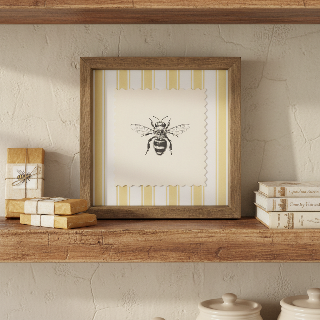 Bee Framed Art