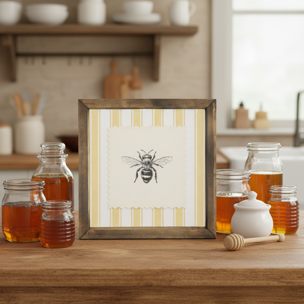 Bee Framed Art
