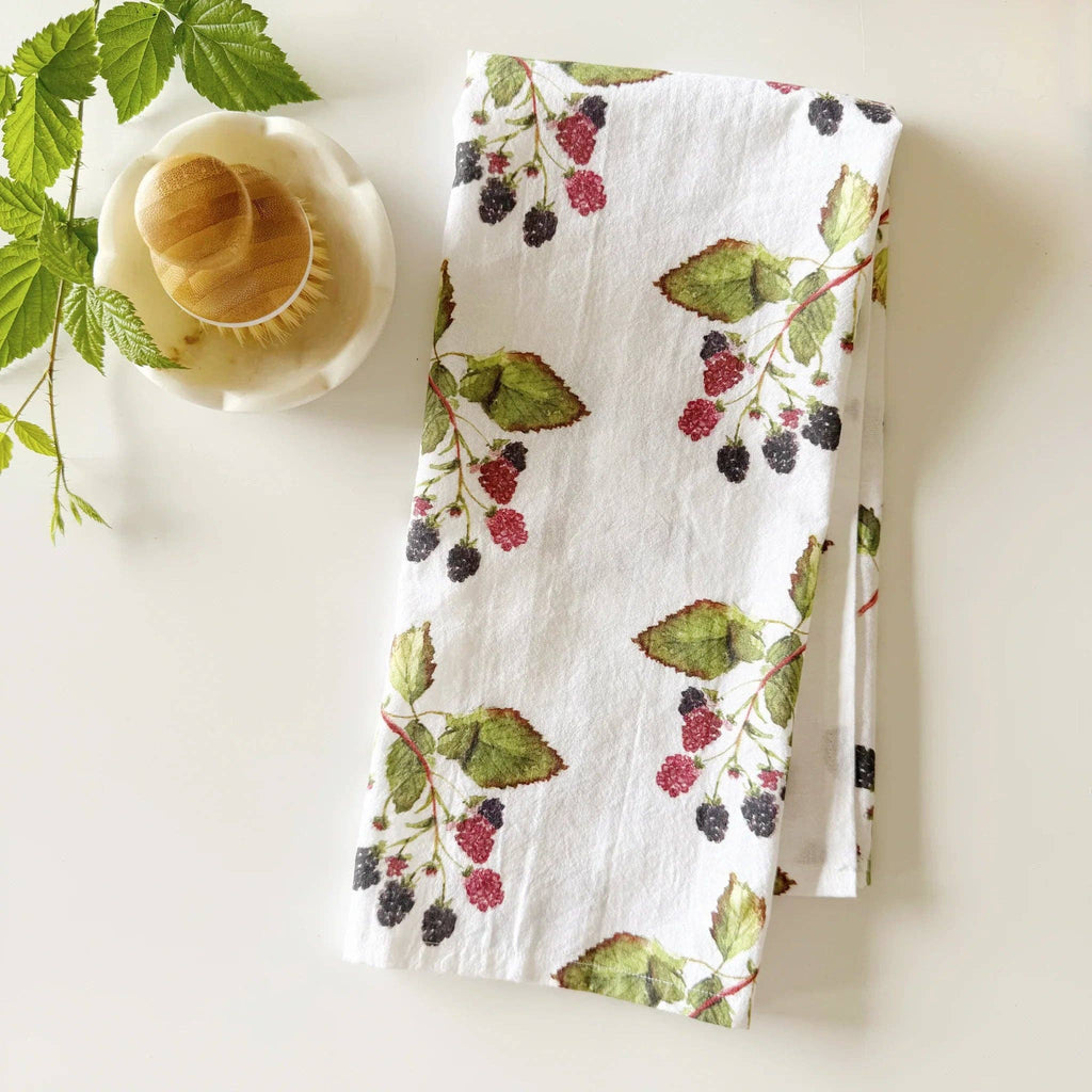 Cotton Flour Sack Tea Towel | 
Blackberry
