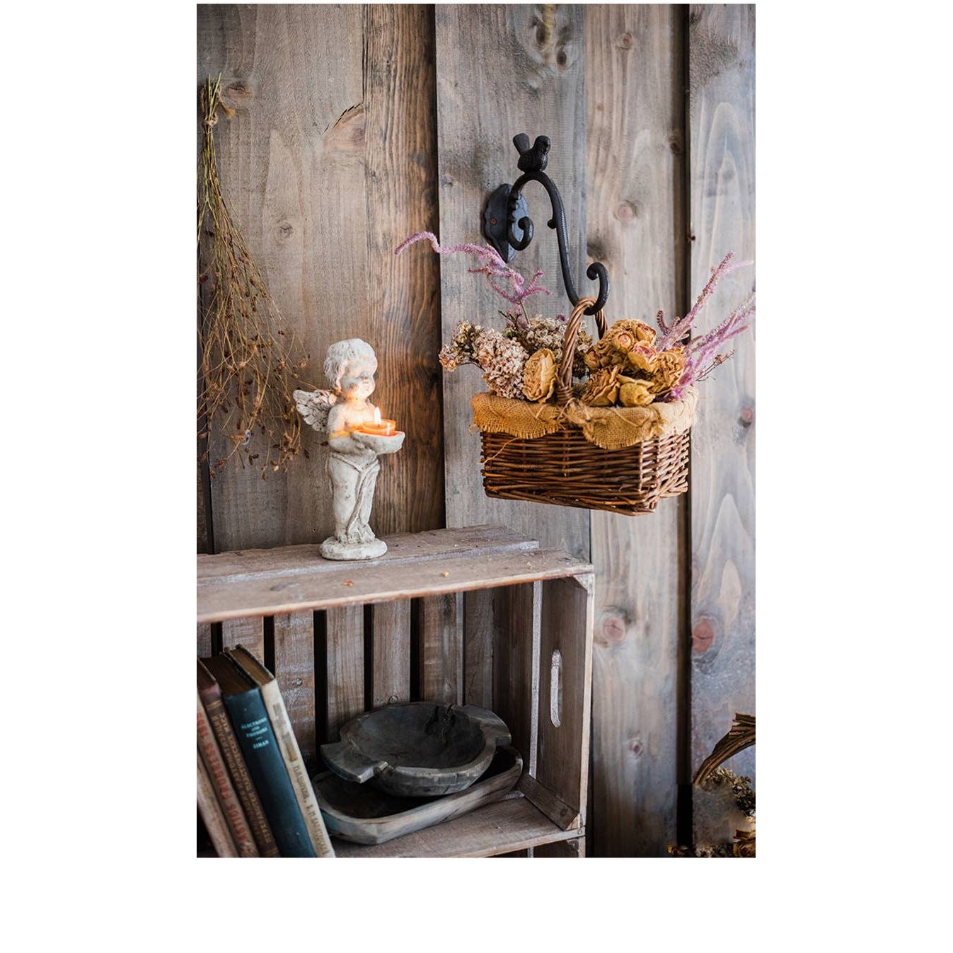 Cast Iron Hook w/Bird