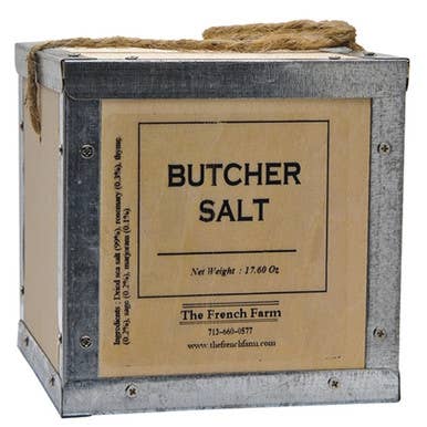 French Farm Butcher Salt Box