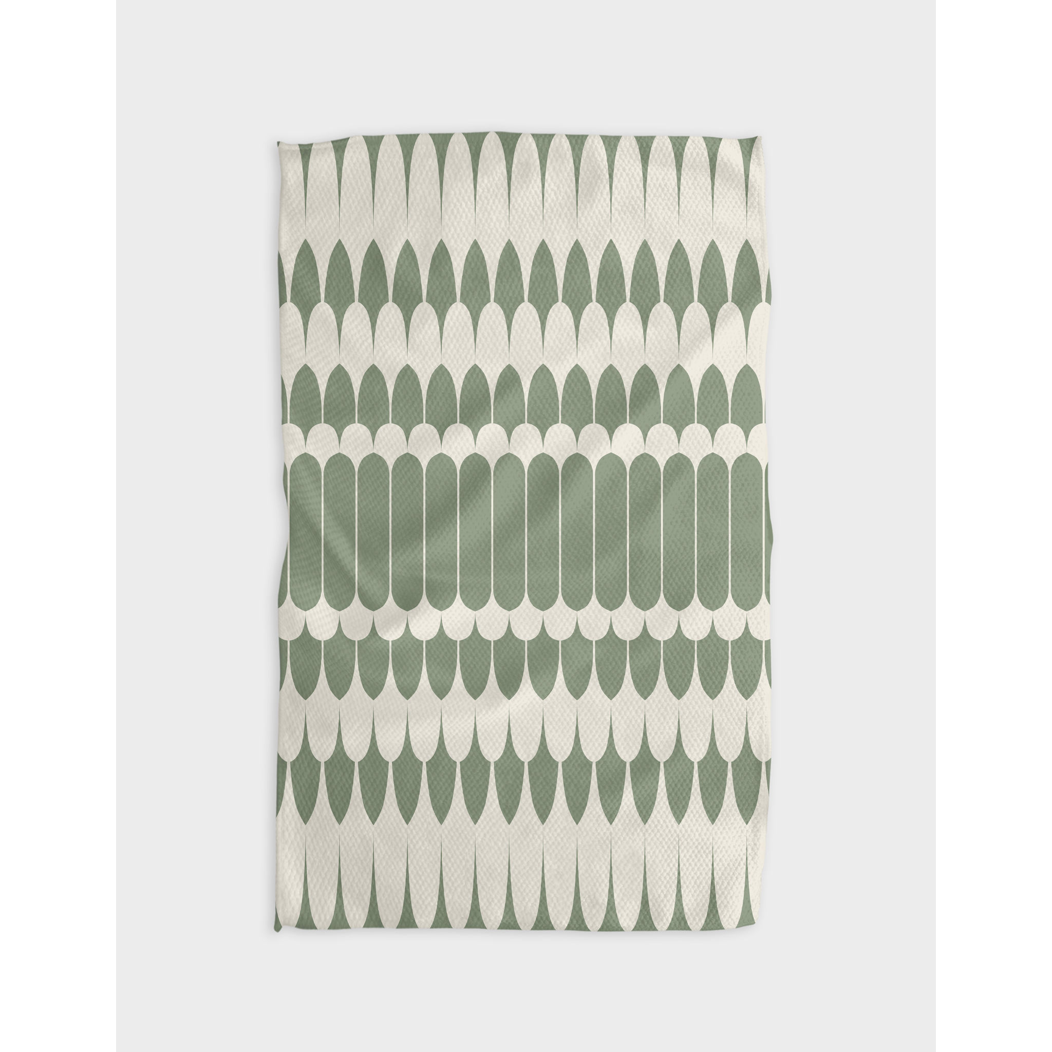 Geometry - Salle Verte Kitchen Tea Towel