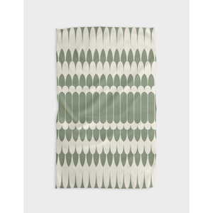Geometry - Salle Verte Kitchen Tea Towel