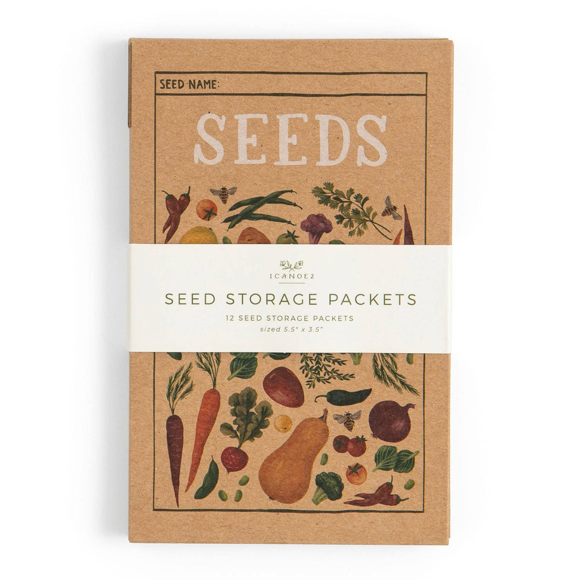 Seed Storage Packets | Vegetable