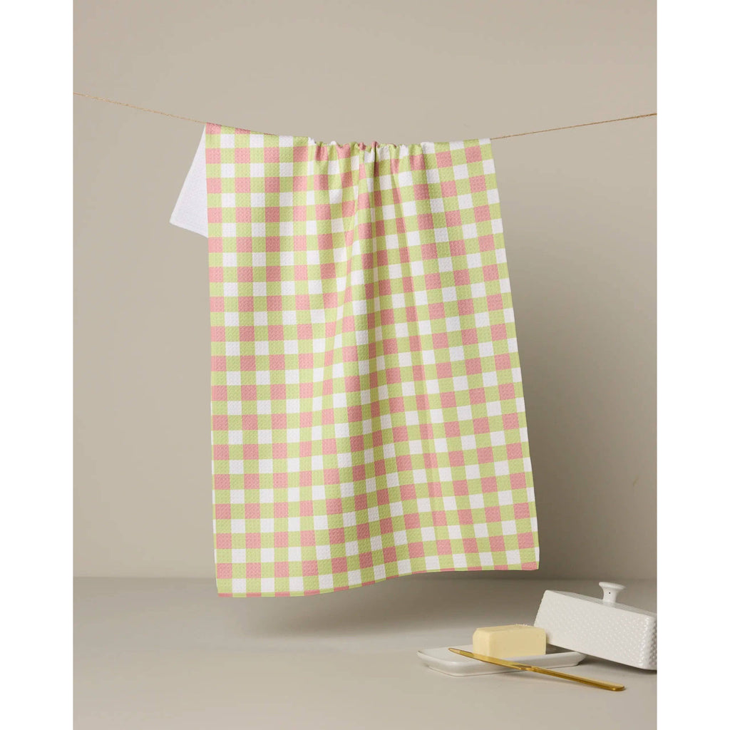 Geometry - Mariquita Gingham Tea Towel