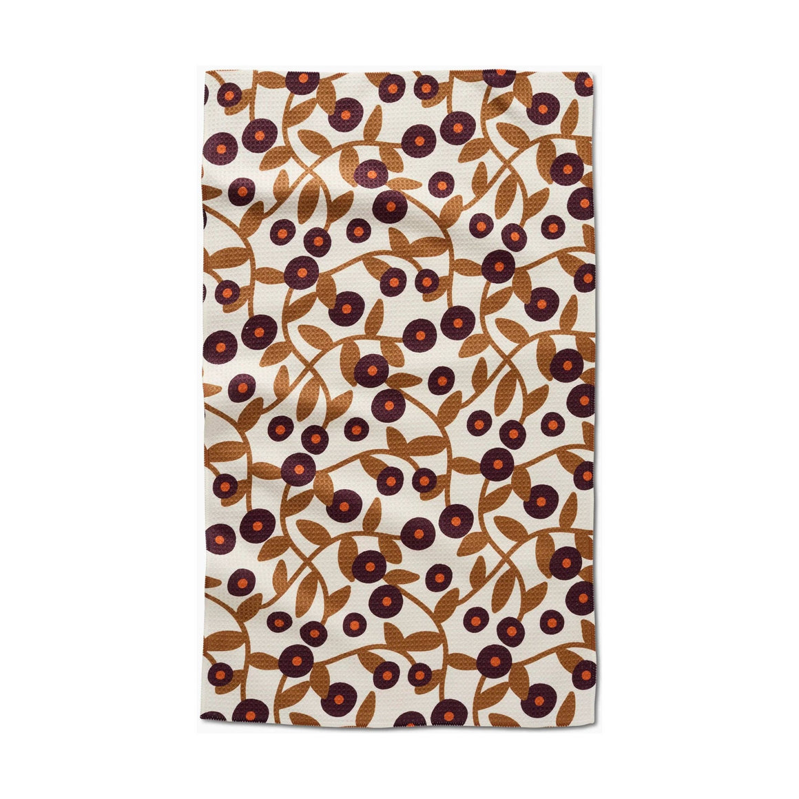 Geometry - Swirling Vines Tea Towel