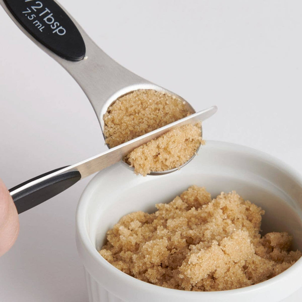 Dual-Sided Magnetic Measuring Spoons