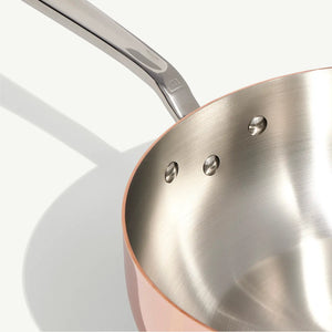 Copper Saucier | 5.2 Qt