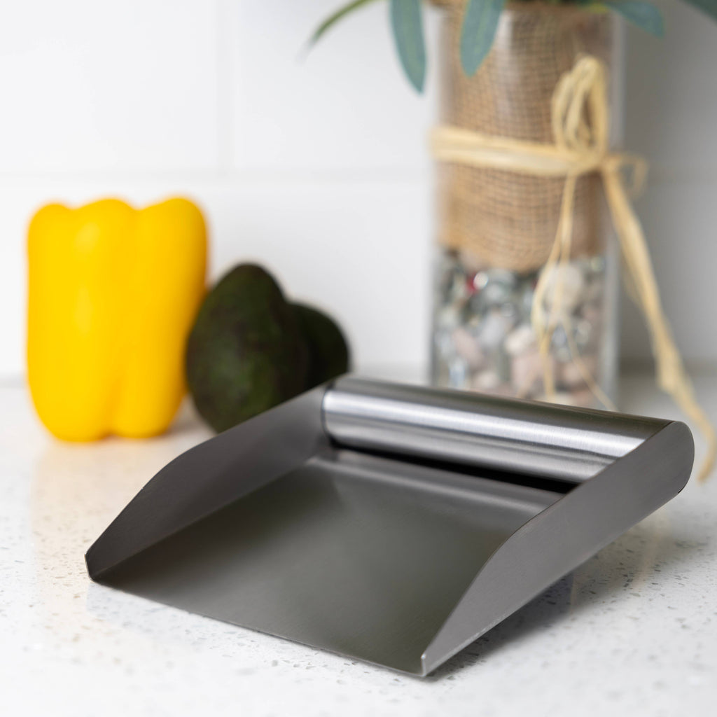 Fox Run Brands - Fox Run Stainless Steel Kitchen Food Scoop, 6" Food Scraper