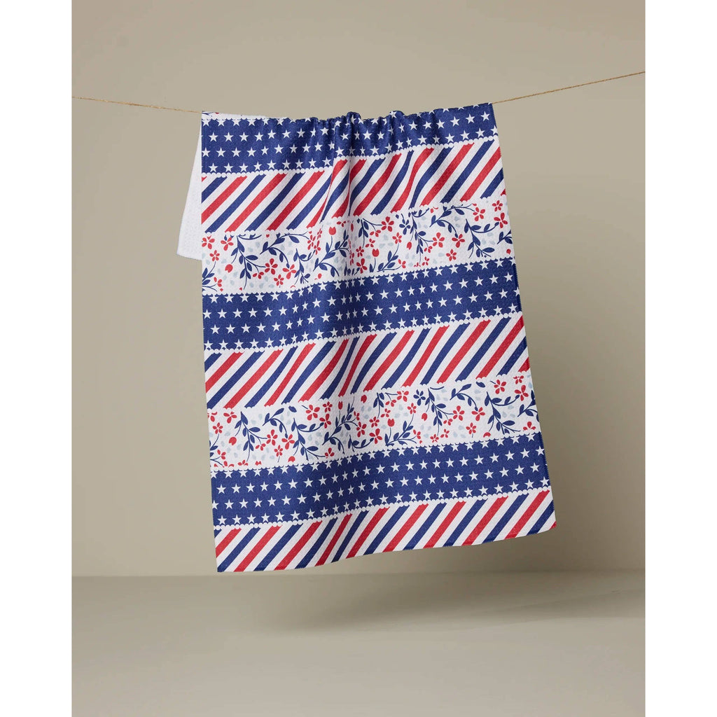 Geometry - Liberty Ribbon Tea Towel