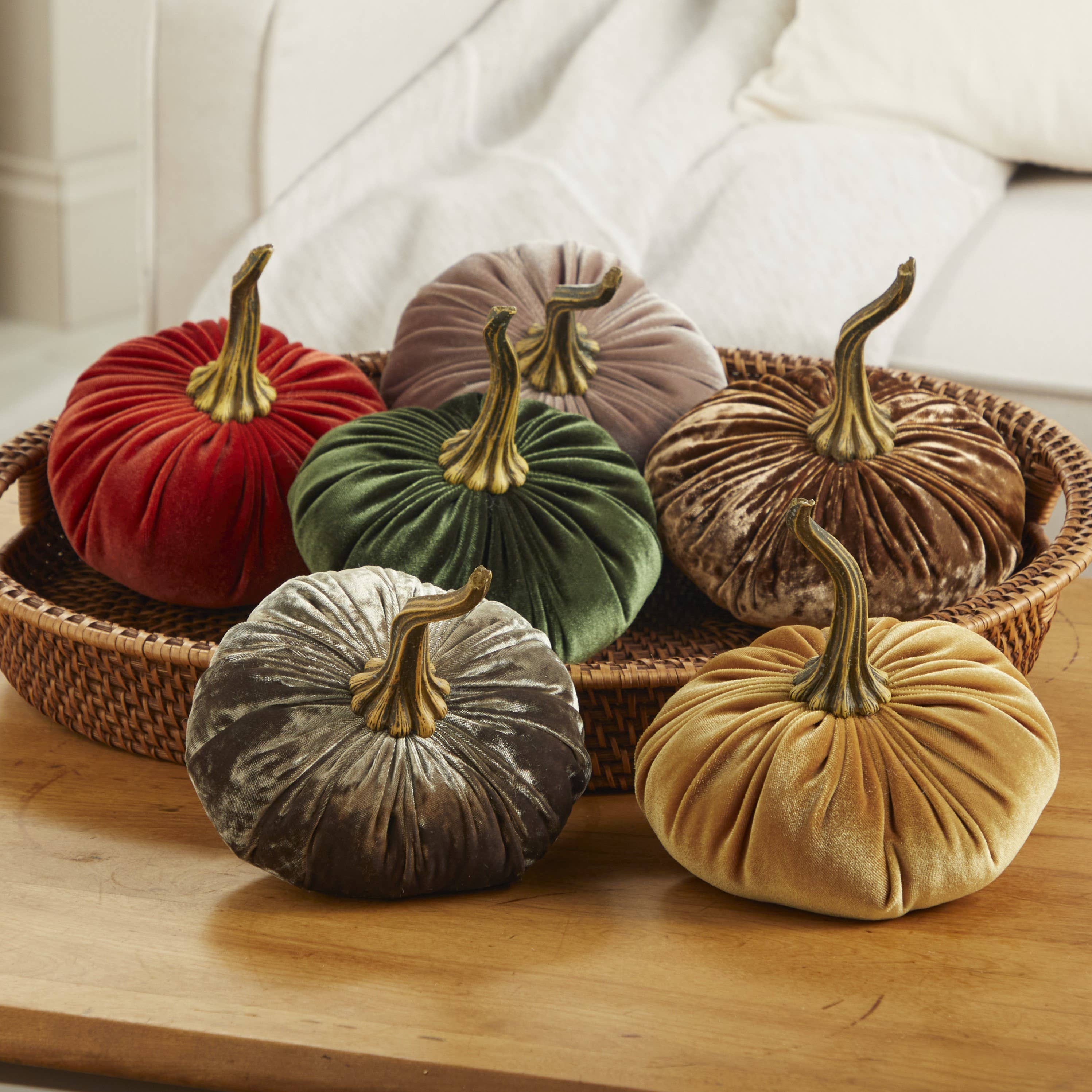 Velvet Pumpkin Large - Harvest