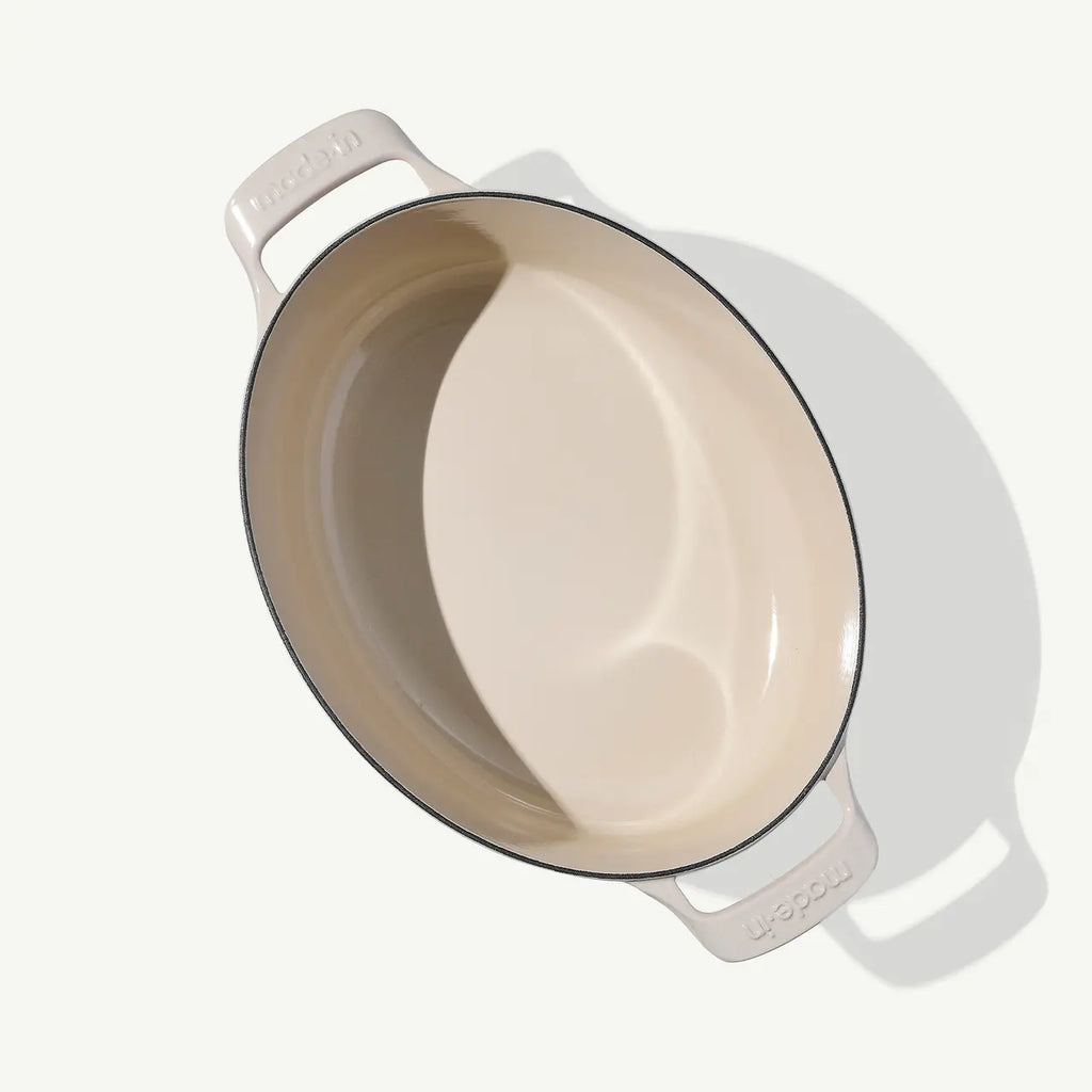 Enameled Cast Iron Dutch Oven | 7.5 Quart -  Oval