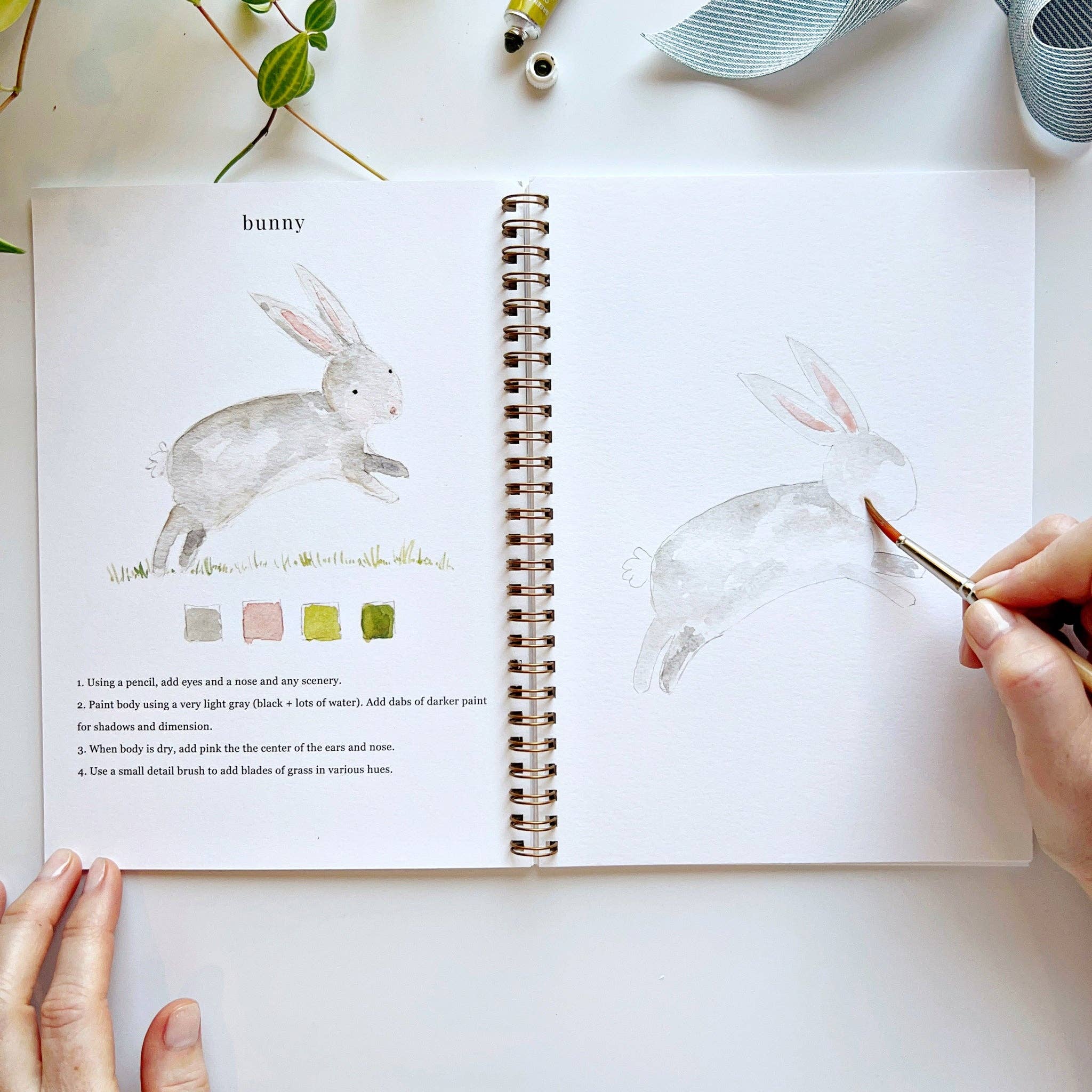 Watercolor Workbook | Animals
