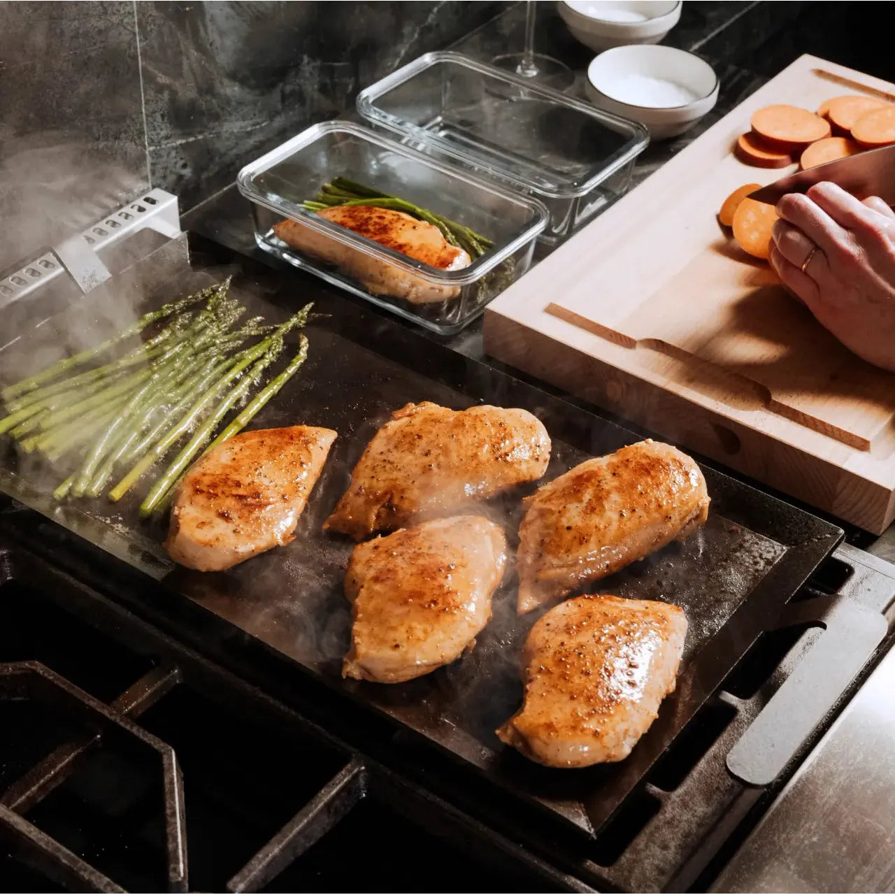 Carbon Steel Griddle (without sleeves)