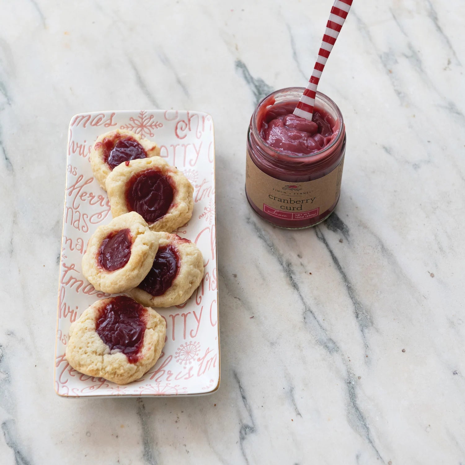Cranberry Curd Sauce