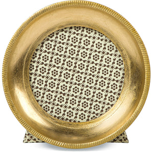 Florentine Frames | Round - Gold Leaf