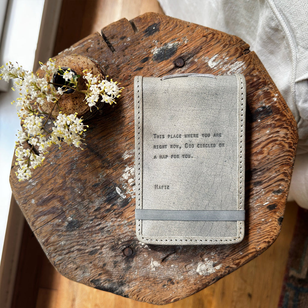 Leather Journal | Hafiz (Mini) - Sage