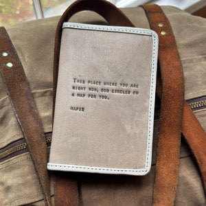 Luggage Passport Cover - Hafiz (Sage)