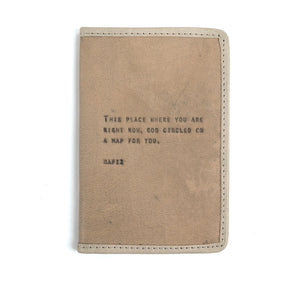 Luggage Passport Cover - Hafiz (Sage)