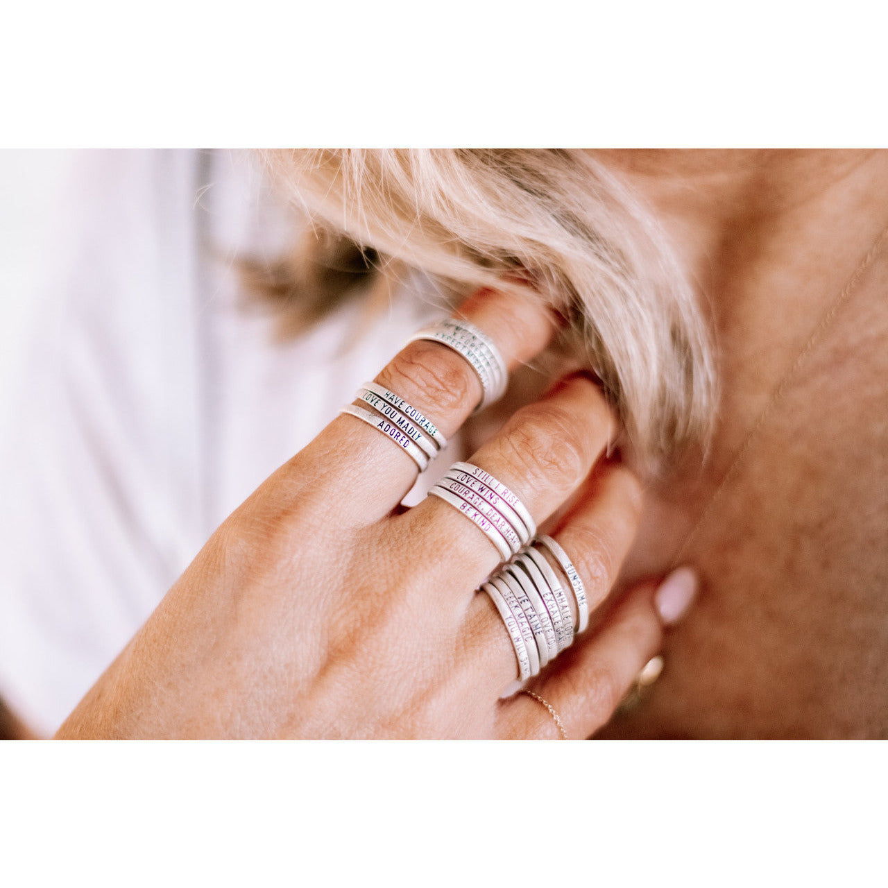 Stackable Adjustable Rings