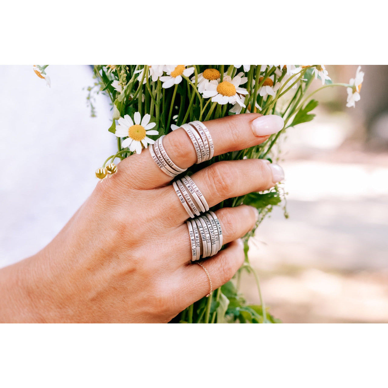 Stackable Adjustable Rings