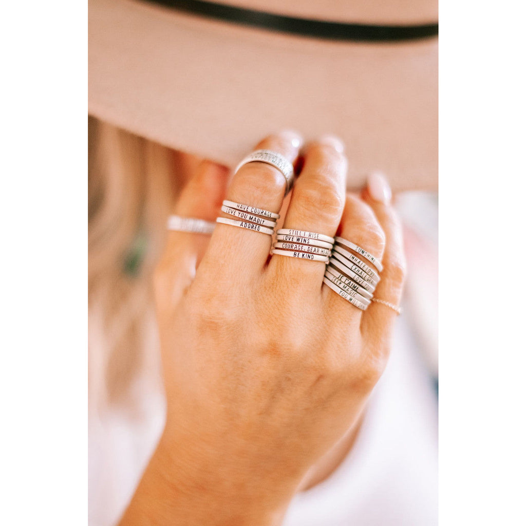 Stackable Adjustable Rings