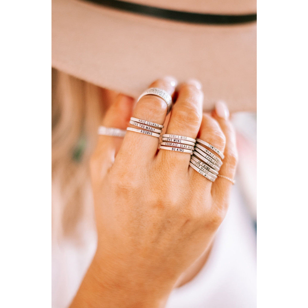 Stackable Adjustable Rings