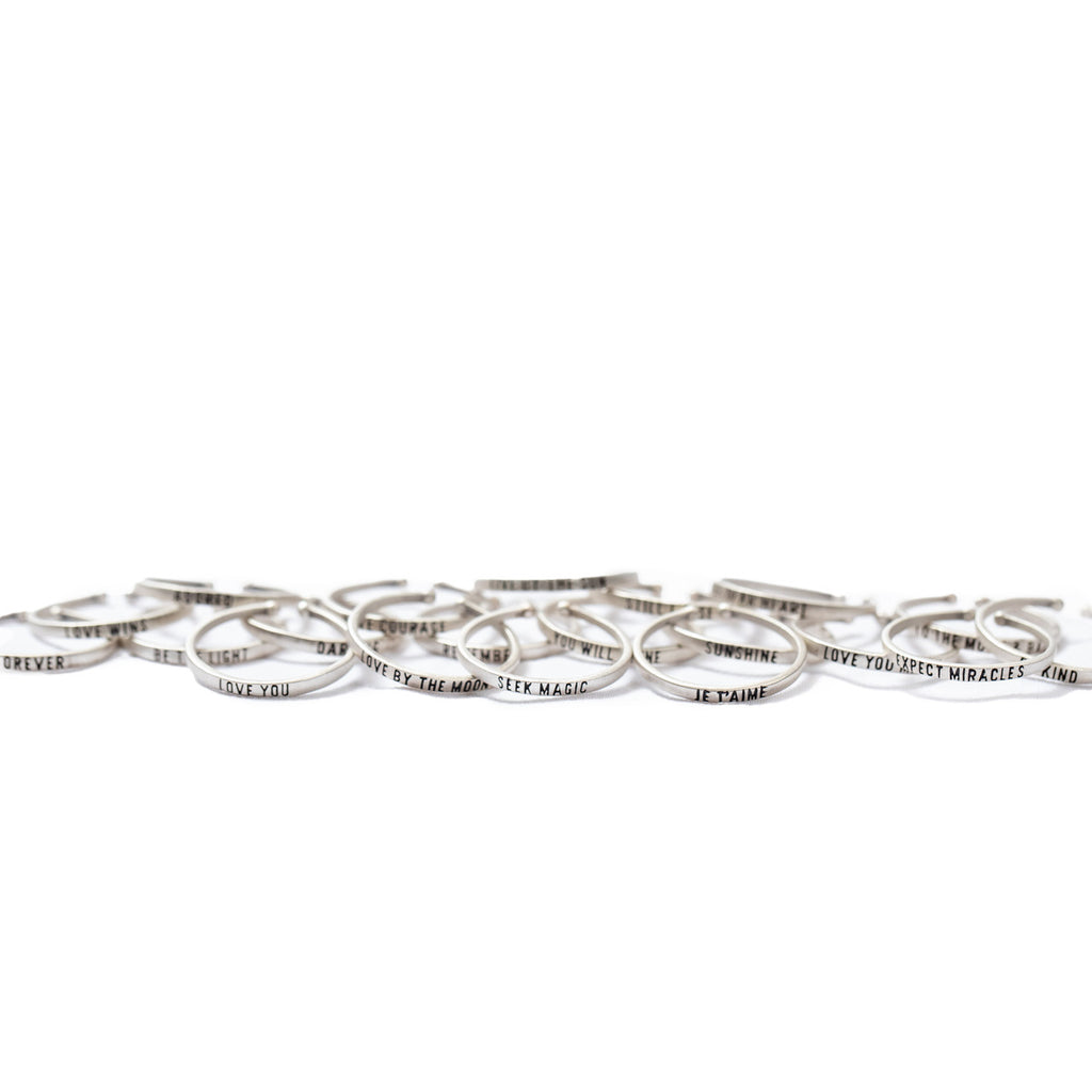 Stackable Adjustable Rings