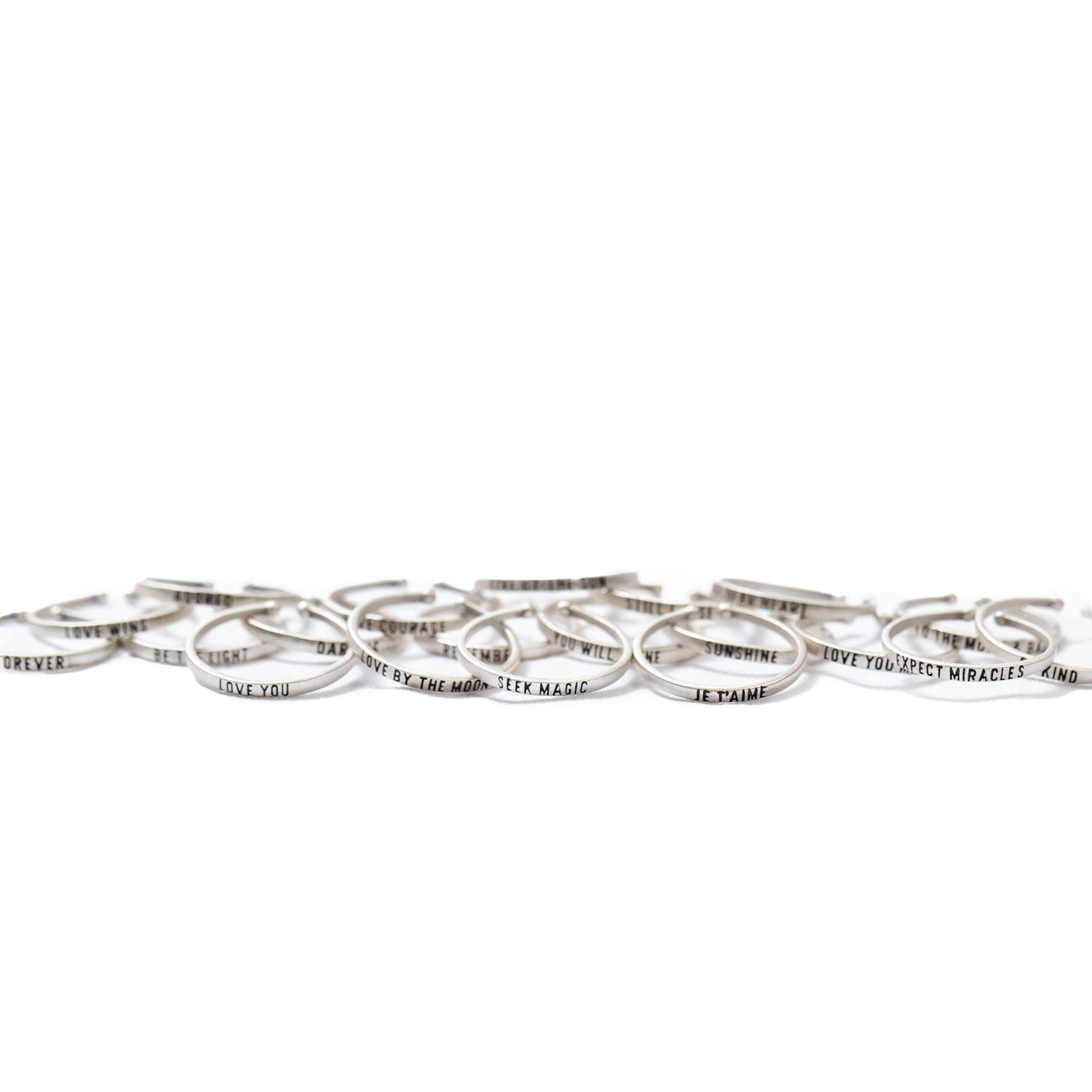 Stackable Adjustable Rings