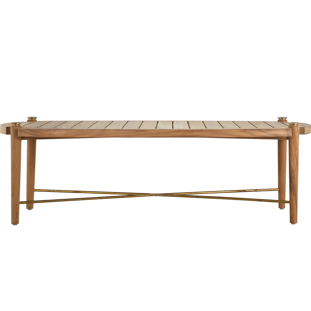 Pacifica Coffee Table Rectangular | Natural Teak