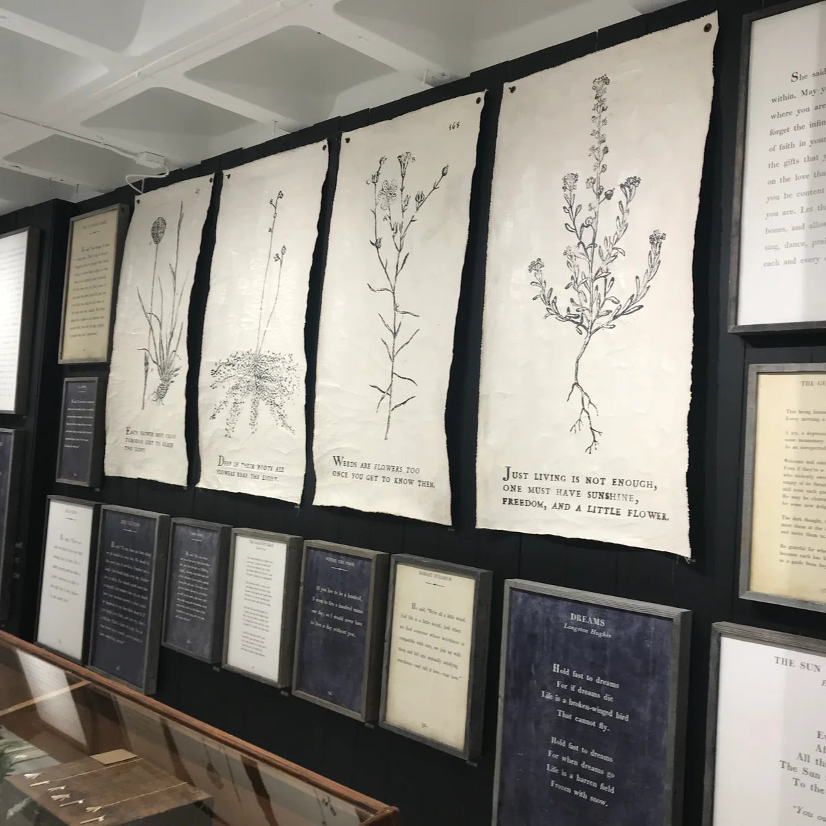 Botanical Wall Tarps