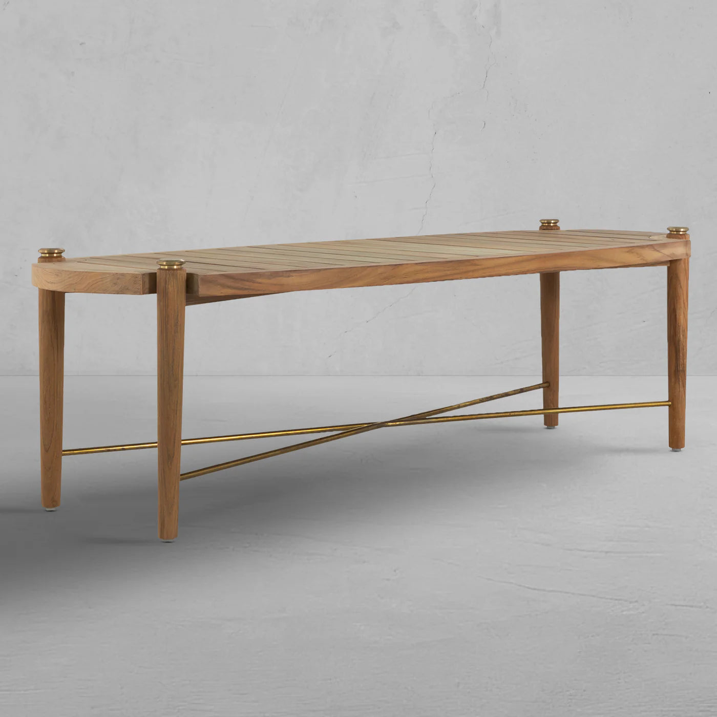 Pacifica Coffee Table Rectangular | Natural Teak