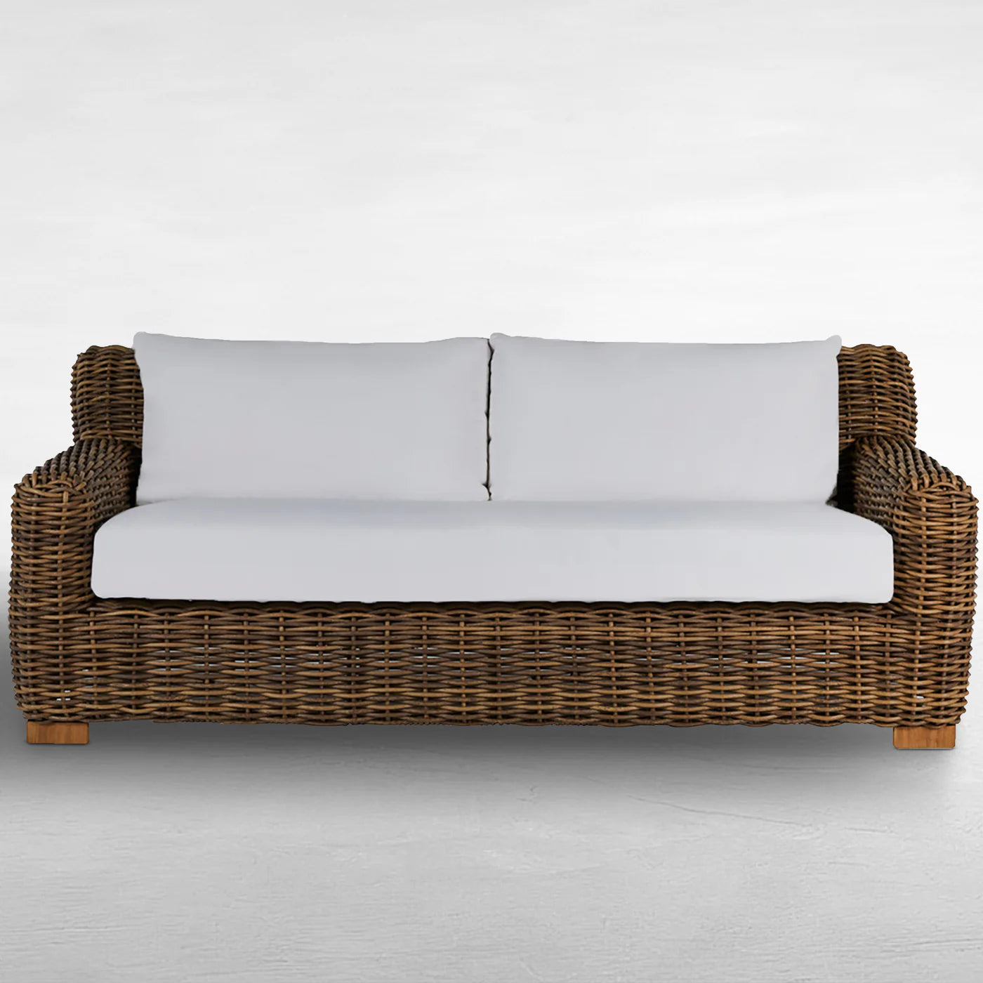 Montauk Sofa | Raffia + Bali Pearl