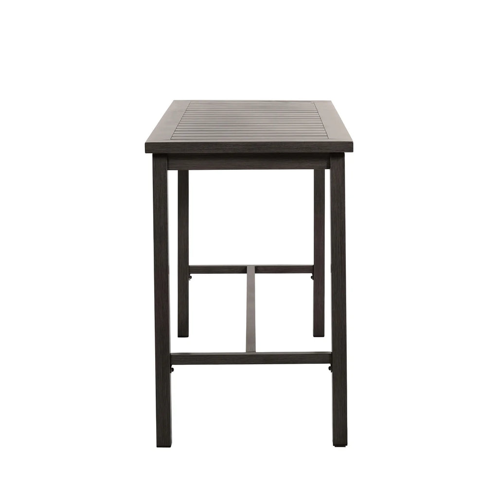 Club Aluminum Bar Table | Slate Gray