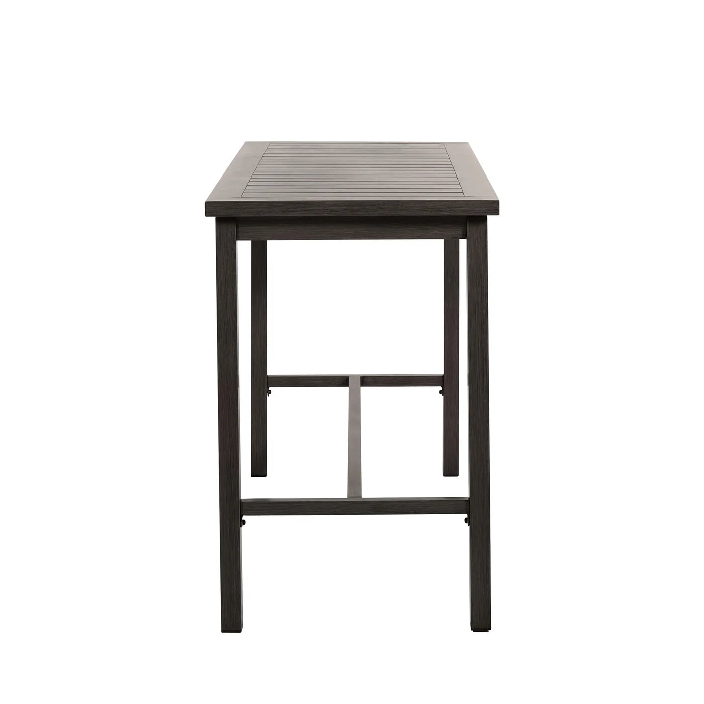 Club Aluminum Bar Table | Slate Gray