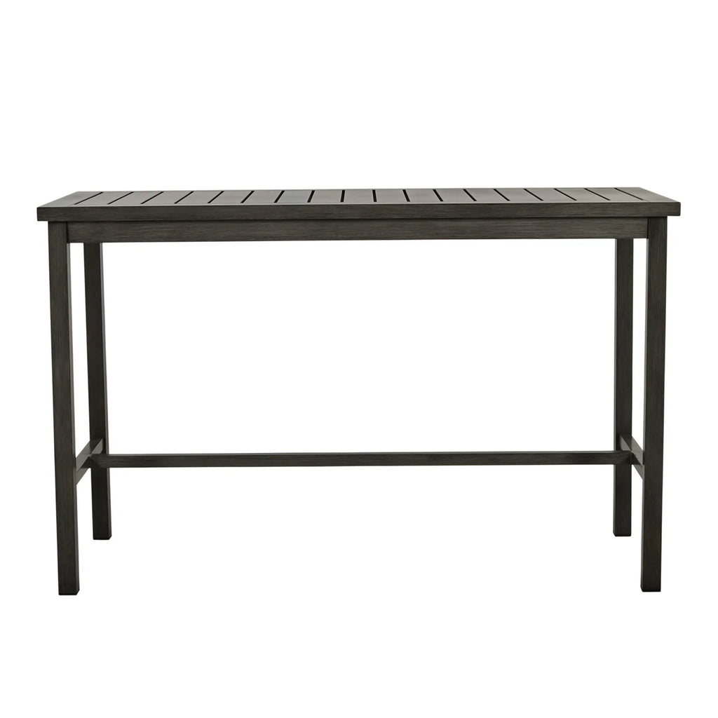 Club Aluminum Bar Table | Slate Gray