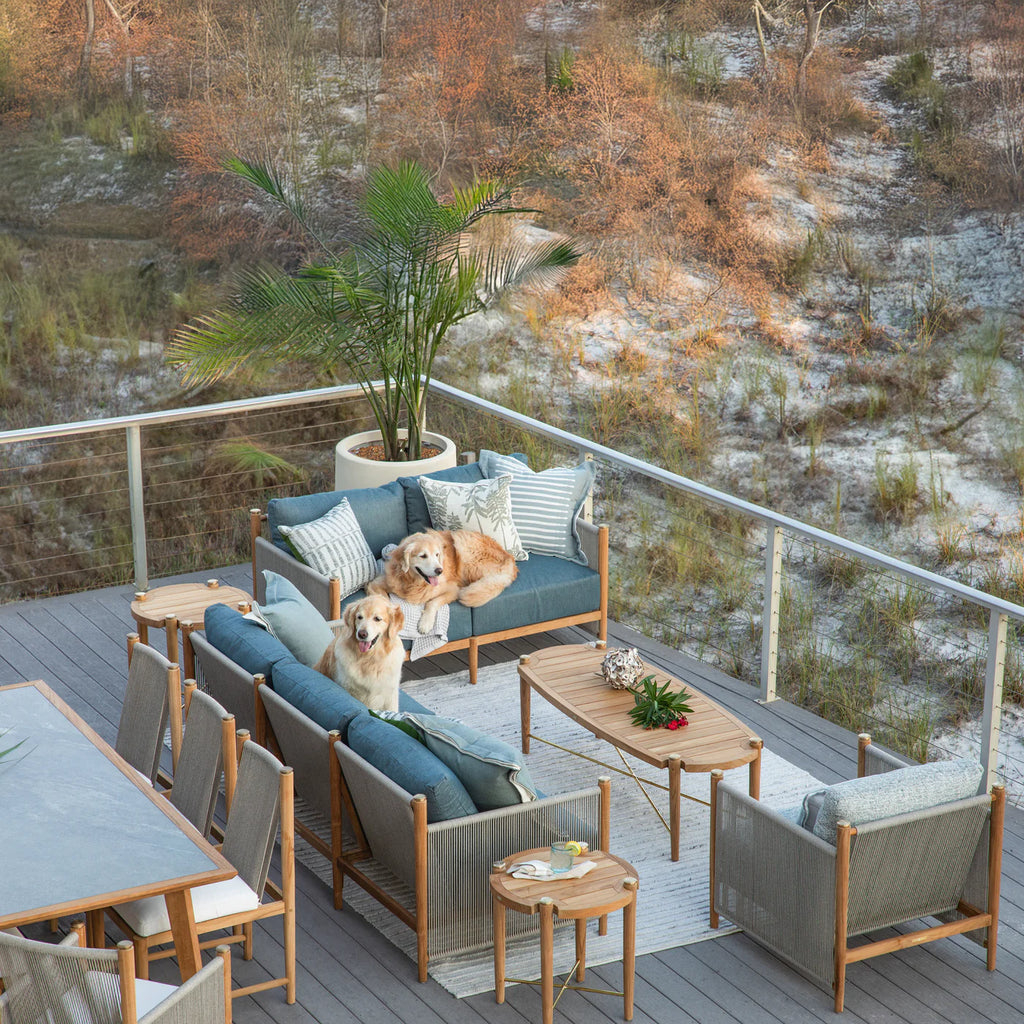 Pacifica Coffee Table Rectangular | Natural Teak
